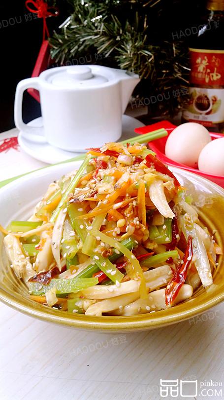 温拌鸡腿菇丝