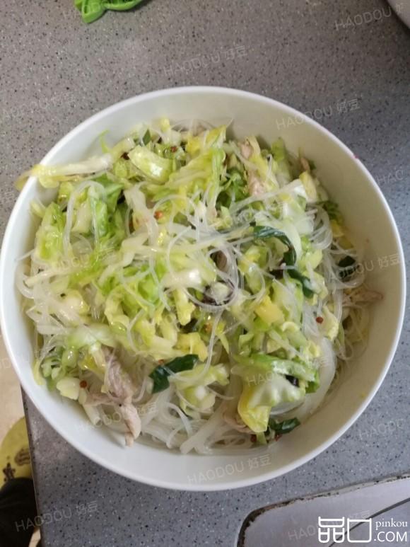 肉丝泡菜