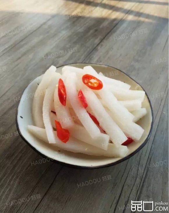 酸甜白萝卜