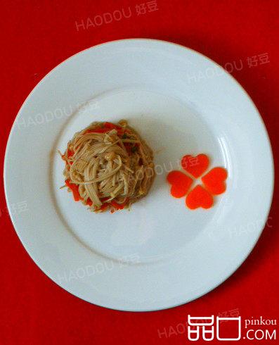 温拌金针菇