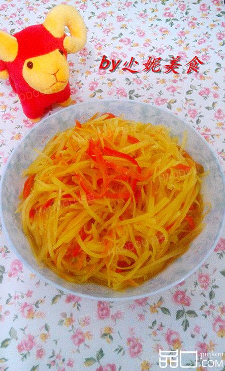 凉拌辣椒土豆丝