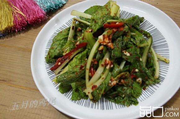 凉拌小白菜