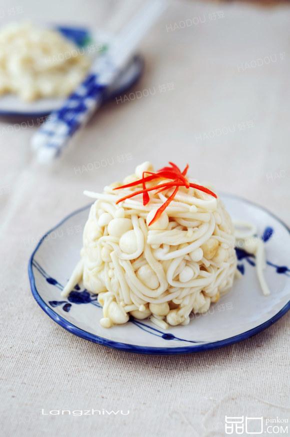 芥辣金针菇