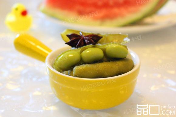 五香水煮毛豆角