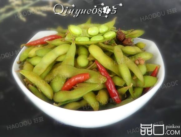 煮毛豆