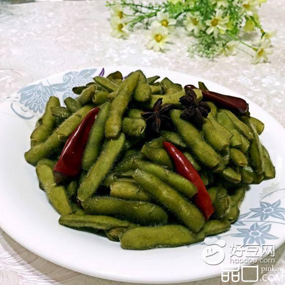 盐水煮毛豆