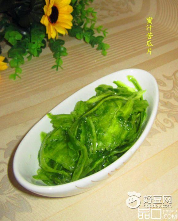 蜜汁苦瓜片
