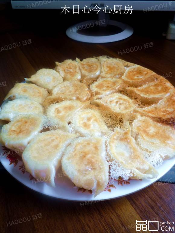 玉瓜虾仁馅煎饺