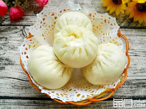 豇豆肉馅包子