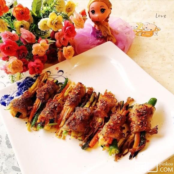 美味蔬菜卷