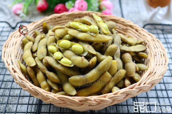 水煮毛豆夹#盛夏餐桌#