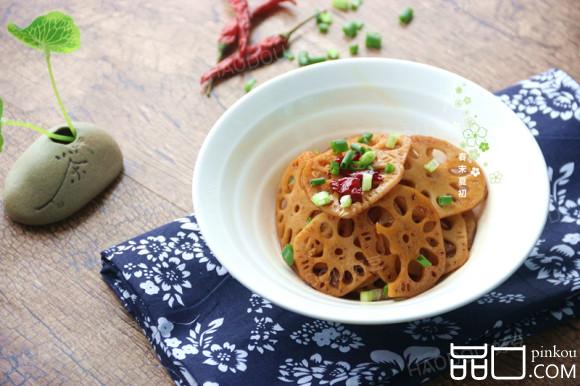凉拌香辣藕片#盛夏餐