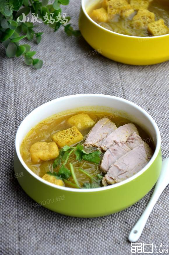 咖喱牛肉粉丝汤