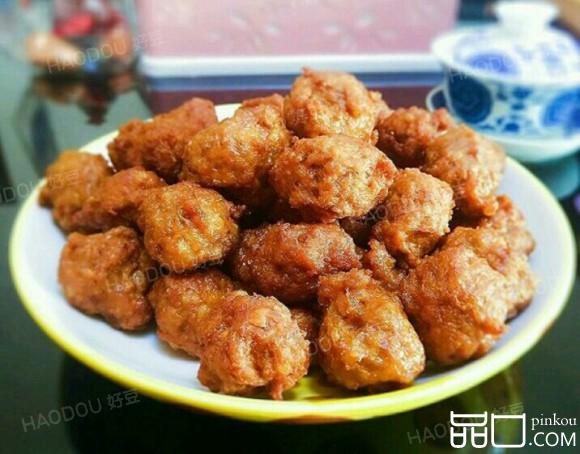 干炸肉丸