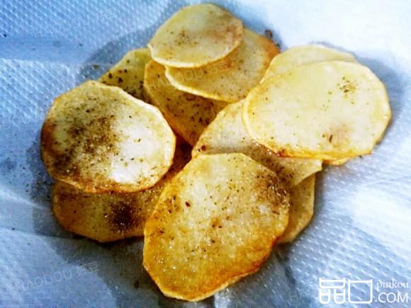 椒盐孜然土豆片