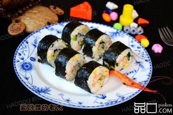 河虾黄瓜寿司