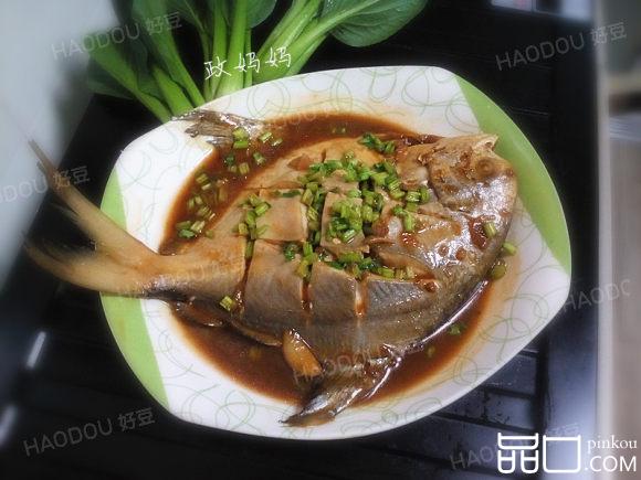 家常红烧鲳鱼