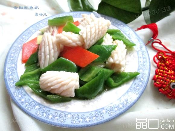 五彩鱿鱼花