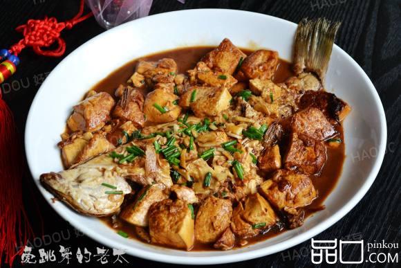 扁口鱼炖豆腐