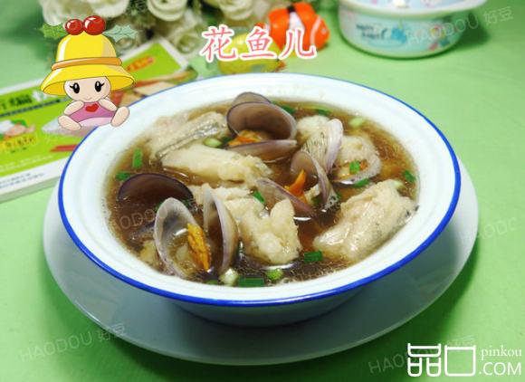 圆蛤虾潺汤