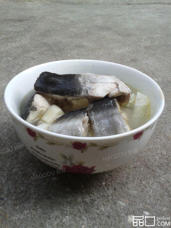 白萝卜黑鱼汤