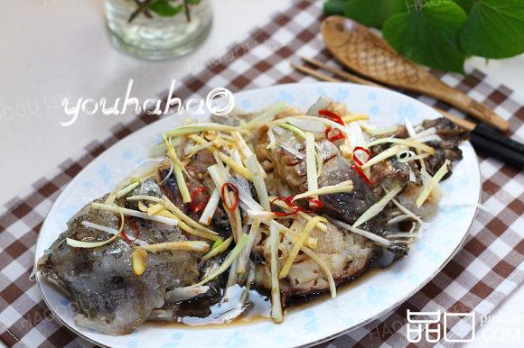清蒸海参斑鱼
