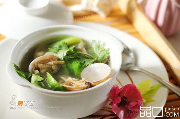 蛤蜊丝瓜汤
