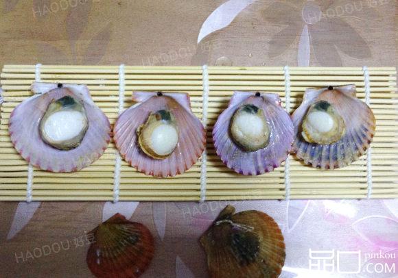 白灼扇贝