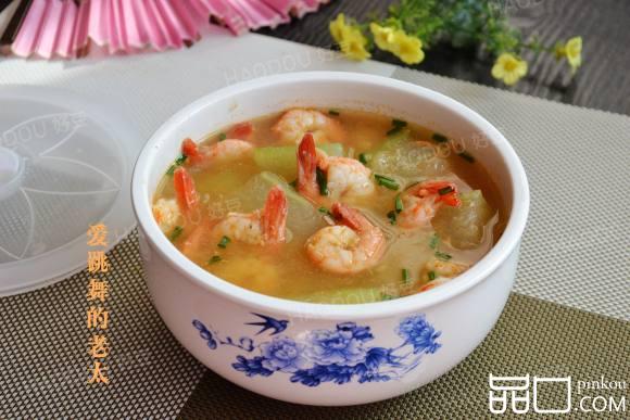 虾仁冬瓜汤
