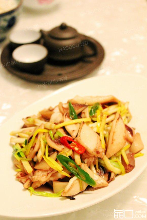 蒜黄鱿鱼