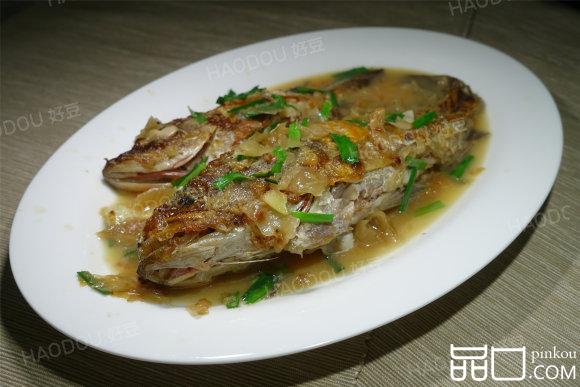 冬菜焖石斑鱼