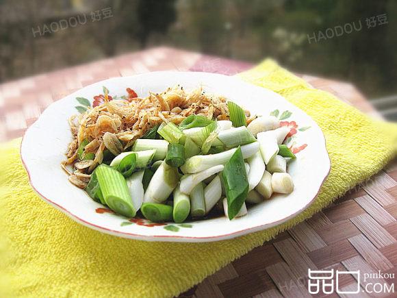 小葱虾皮