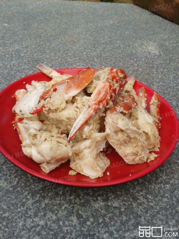 蒜香炒螃蟹