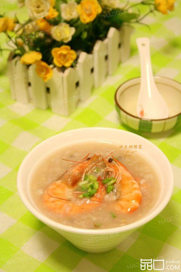 鲜虾十八谷粥