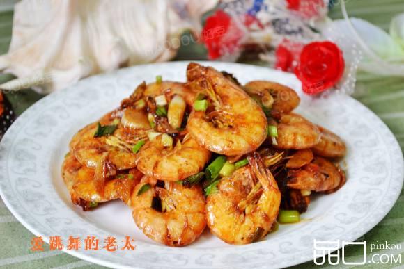 蒜味糖醋虾