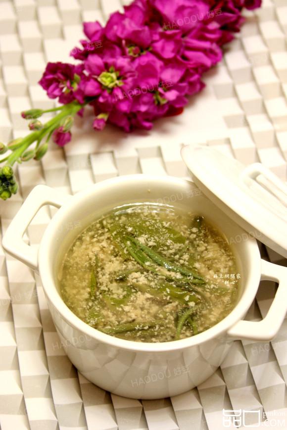 莼菜肉末汤