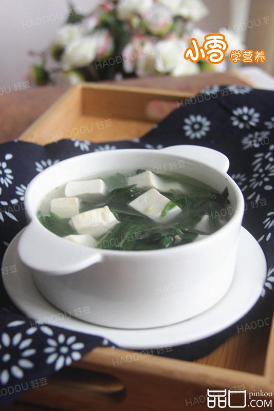 韭菜豆腐汤