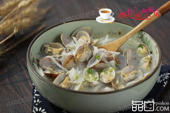 蛤蜊白萝卜汤