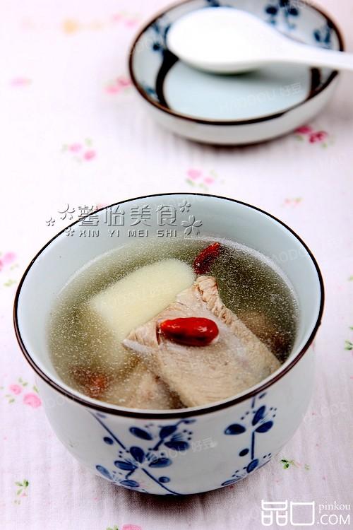 山药黑豆排骨汤