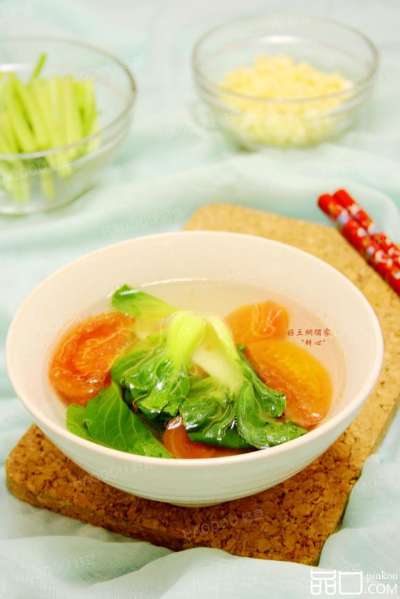 青菜西红柿汤