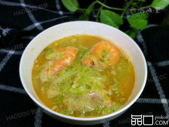白菜海鲜汤