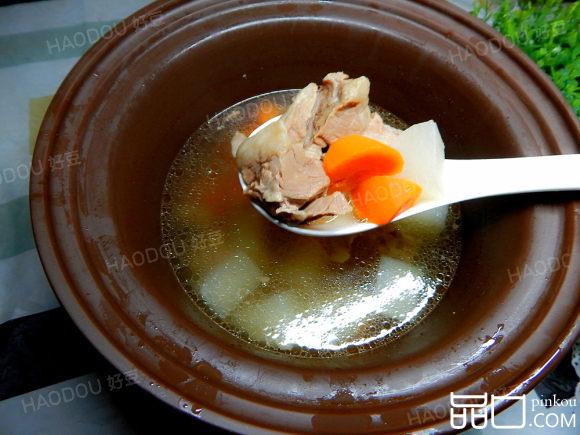 白萝卜炖牛肉