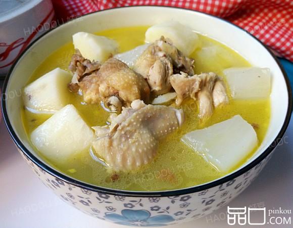 萝卜山药炖鸡汤