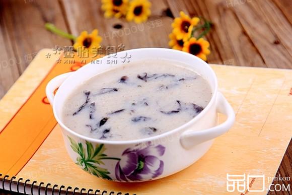 紫菜香菇芋头羹