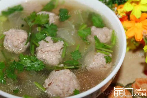 冬瓜猪肉丸子汤