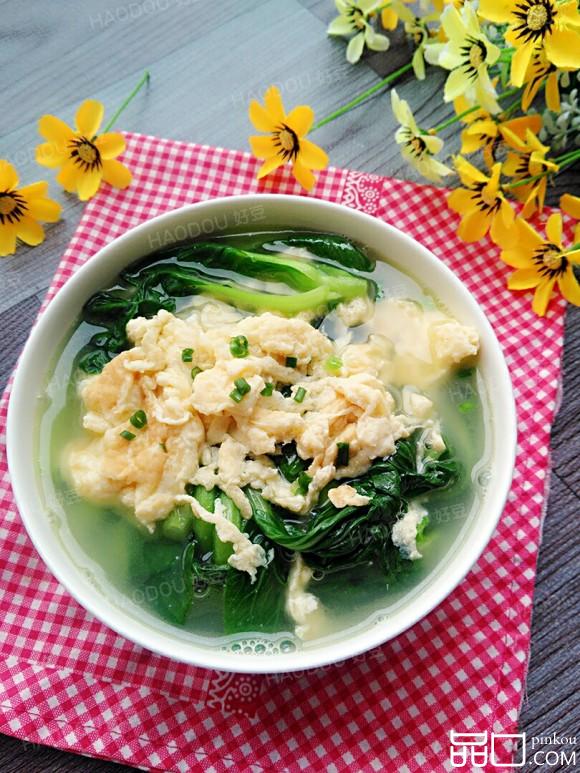 小白菜鸡蛋汤