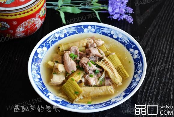 石笋干炖鸭腿