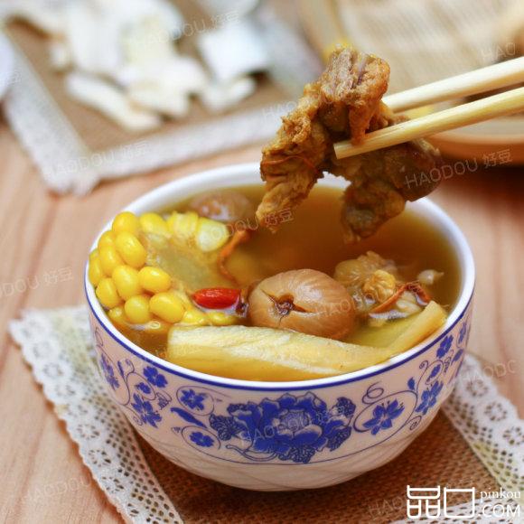虫草花干贝玉米汤