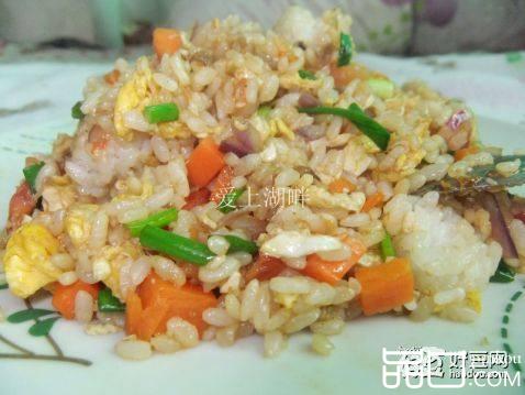 羊肉什锦炒饭的做法