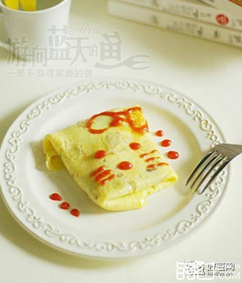 Hellokitty蛋包饭